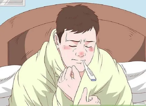 Sốt cao, ớn lạnh là triệu chứng điển hình của bệnh viêm phổi